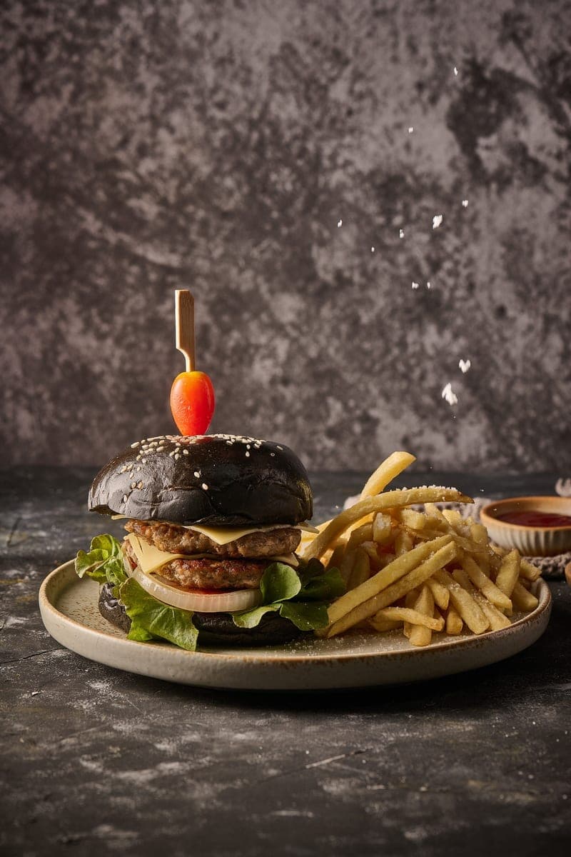 Signature Flaming Grilled Porky Burger